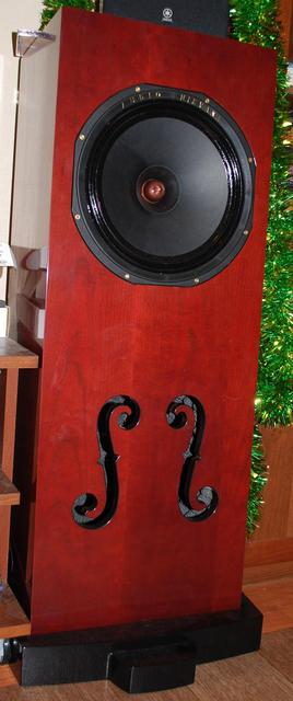 diy full range speaker cabinets with f clef bass port