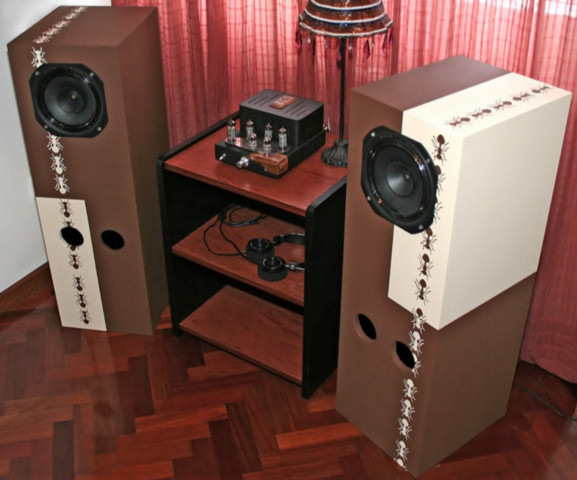 full range speaker kit two tone